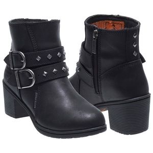Harley Davidson black Abney boots, size 10